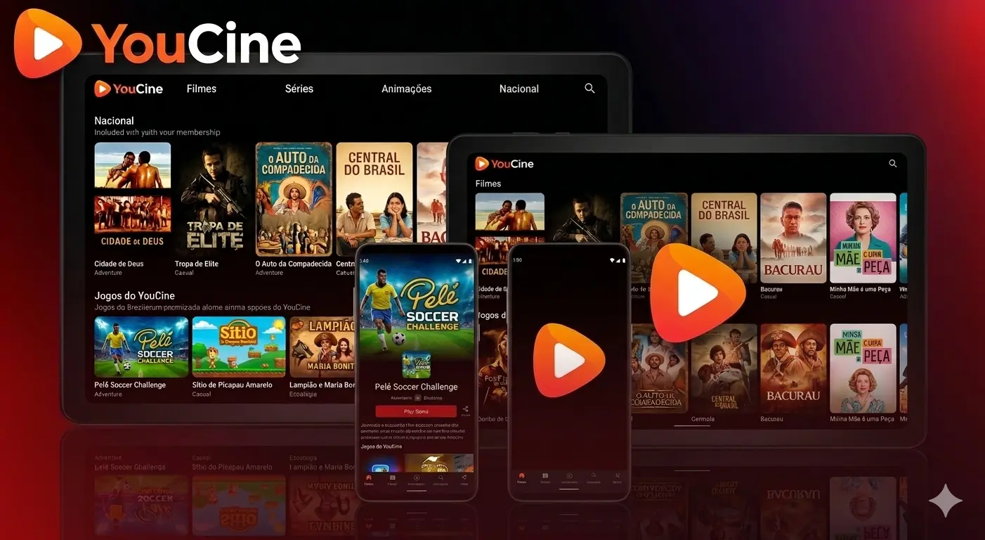 Dispositivos compatíveis com o YouCine